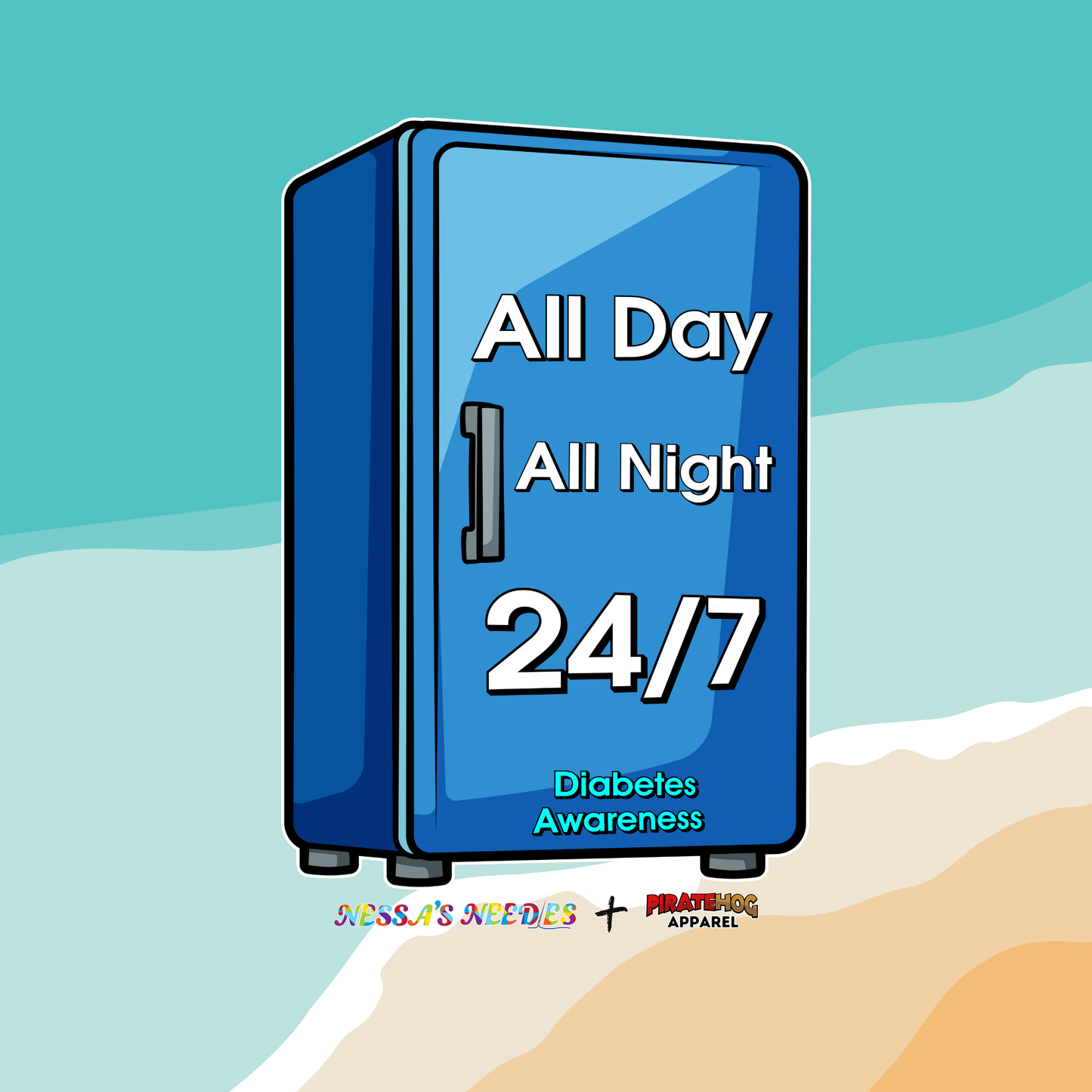 All Day T1D - Sweatshirt