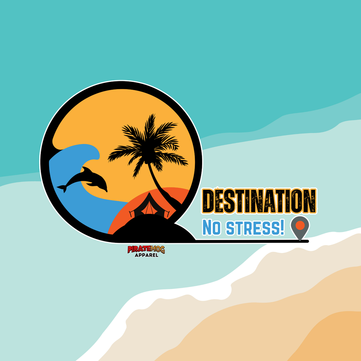 Destination No Stress - Hoodie