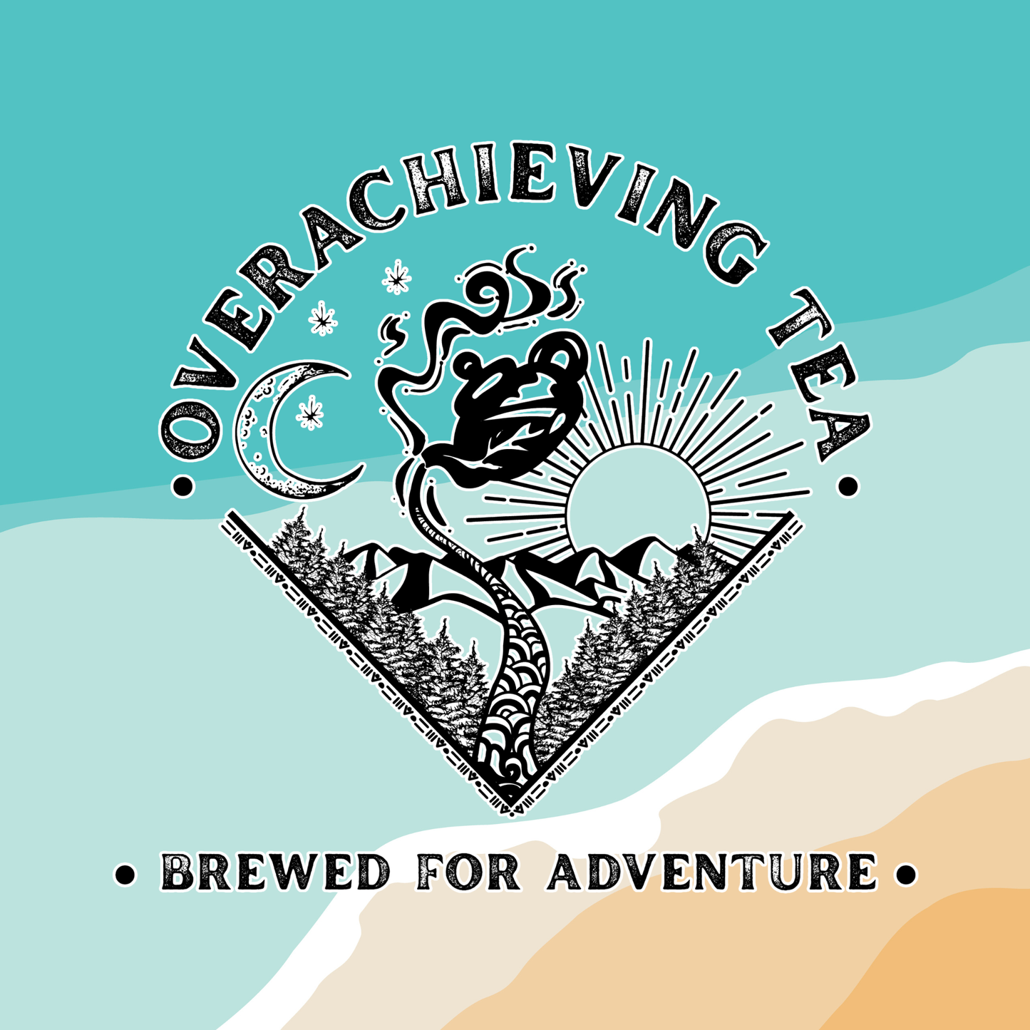 OverAchieving Tea Mountain - Sweatshirt