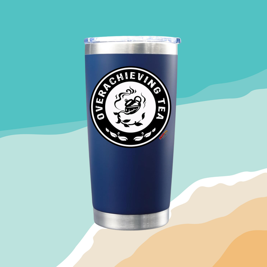 OverAchieving Tea Logo - Travel Tumbler