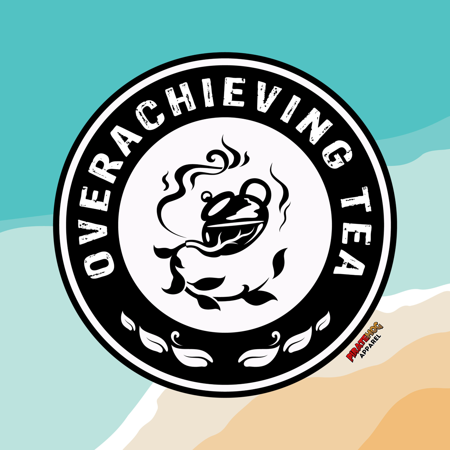OverAchieving Tea Logo - Travel Tumbler