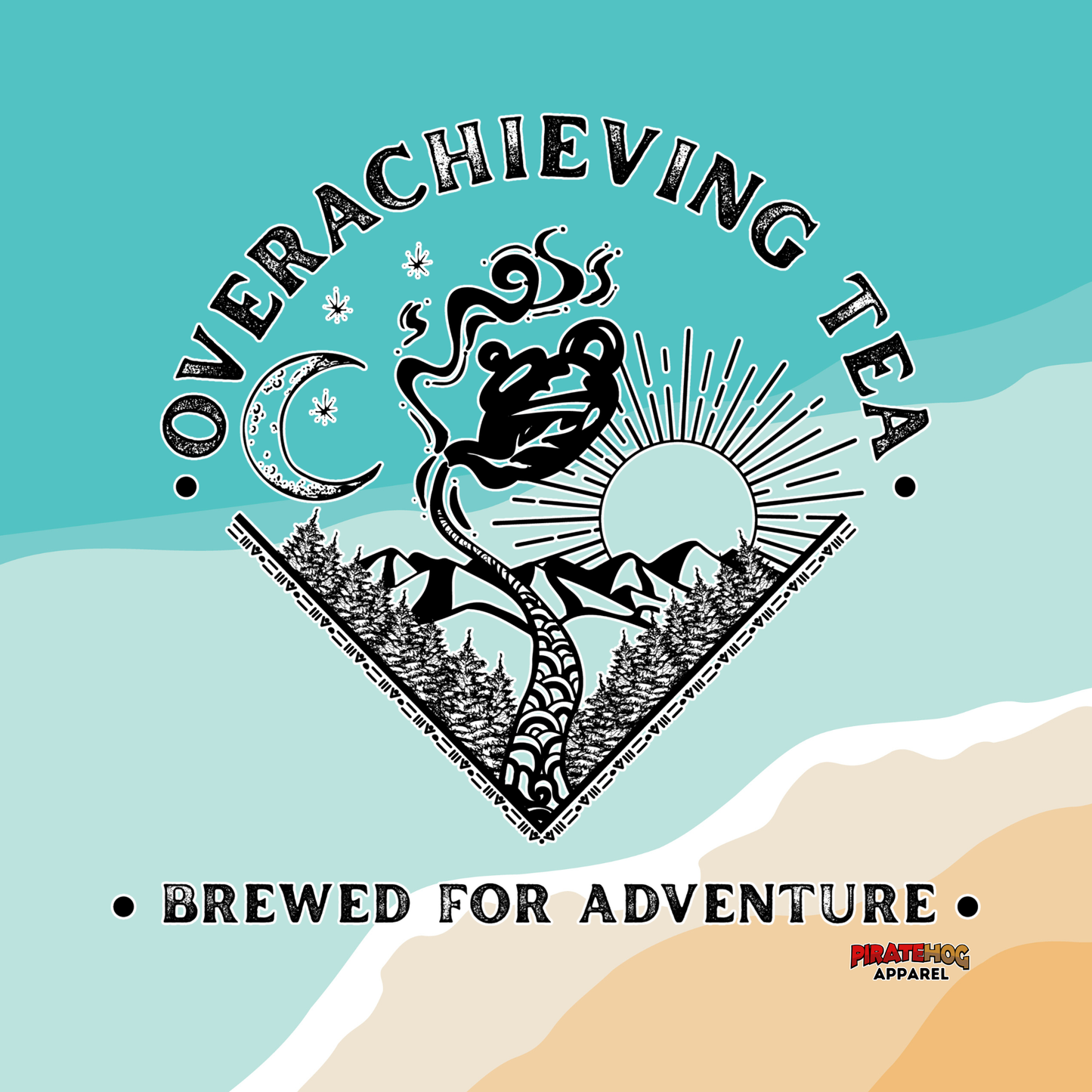 OverAchieving Tea Mountain - Travel Tumbler