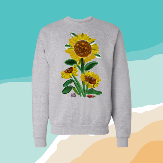 Sunflower Stained Glass - Sweatshirt