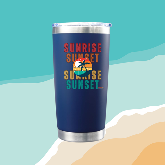 Sunrise Sunset - Travel Tumbler