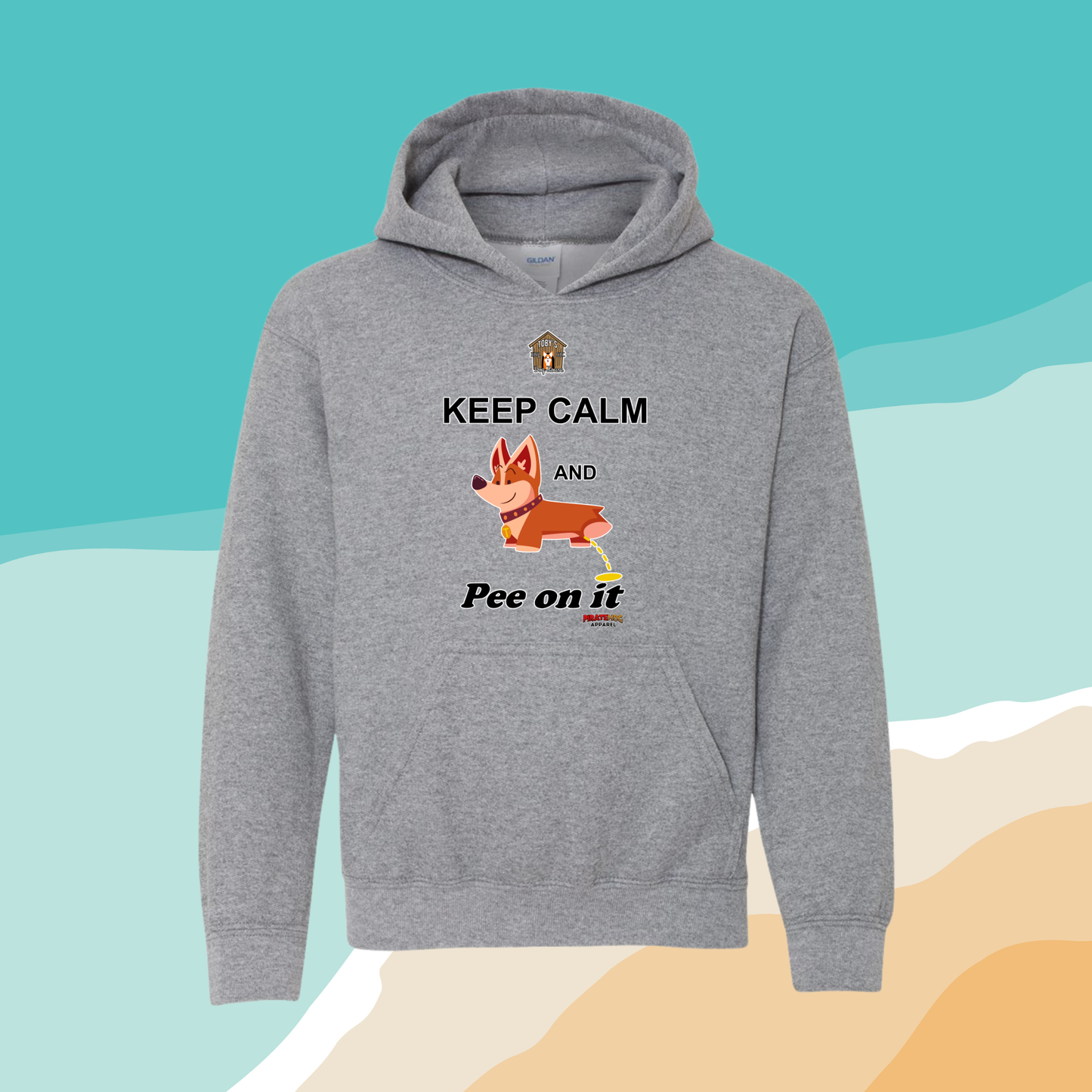 Toby's Keep Calm - Hoodie