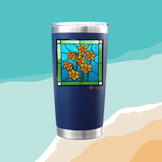 Rogue Shards Daffodil - Travel Tumbler