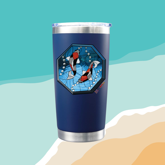 Koi Fish - Travel Tumbler