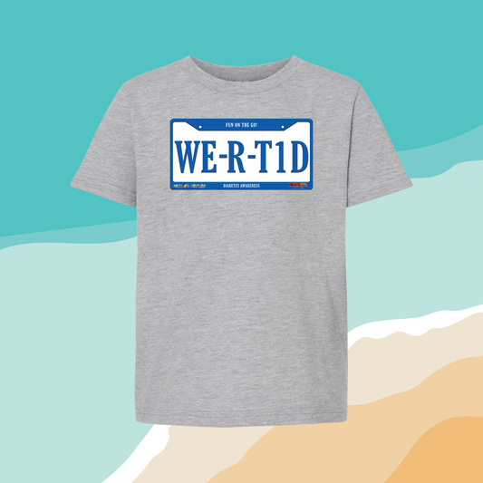 WERT1D License Plate - Shirt